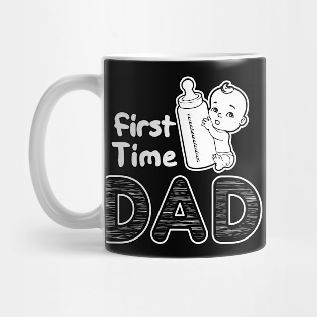 First Time Dad by ThyShirtProject - Affiliate